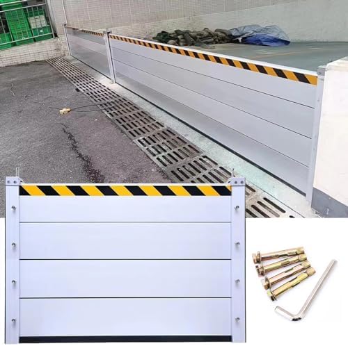 High Flood Control Baffle 31 Underpass Barrier Aluminum Panels