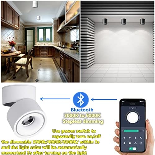 Yodaba Dimmable Smart LED Ceiling Spotlight