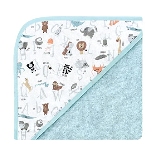 Hudson Baby Unisex Hooded Towels Alphabet One Size