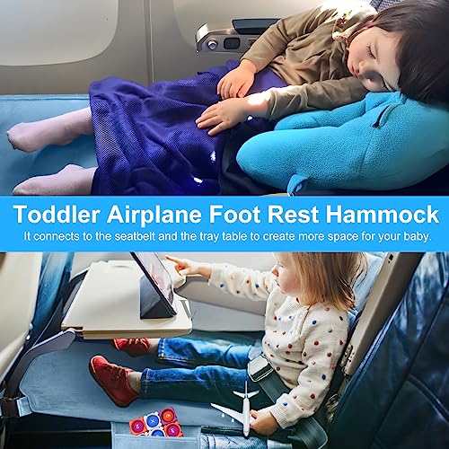 Toddler Airplane Bed with Comfort Footrest