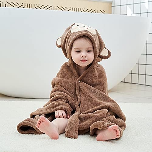 VEABEST Baby Bath Towel with Deer Design for Kids