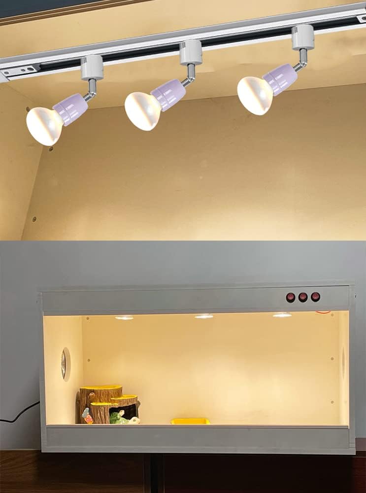 KAYYELAMP Single Circuit H Track Head Pendant Light Purple E26 Base