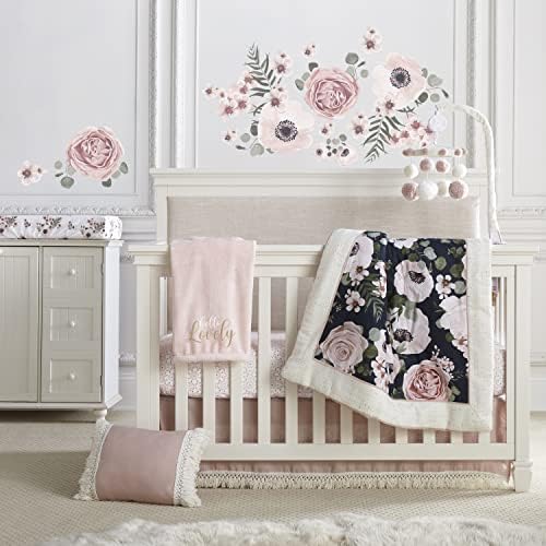 Levtex Baby Crib Fitted Sheet - Floral Design