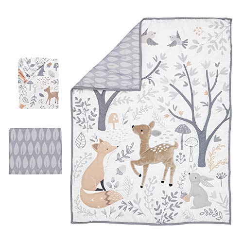 Bedtime Originals 3-Piece Crib Bedding Set Deer Park