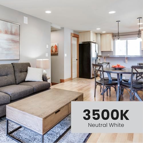 Feit Electric BR30 LED Light Bulb 65W Equivalent 6 Pack