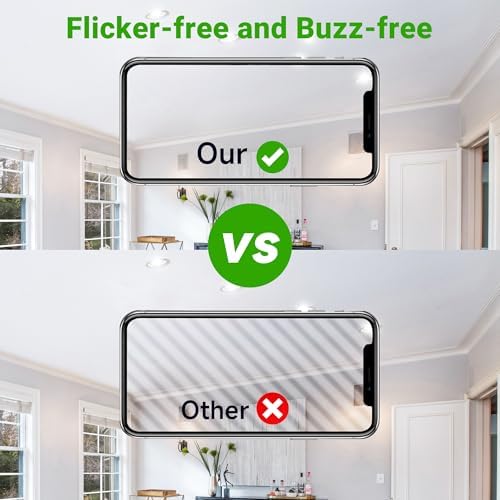 TJOY 12 Pack GU10 LED Bulbs 5000K Daylight 4W Non-Dimmable