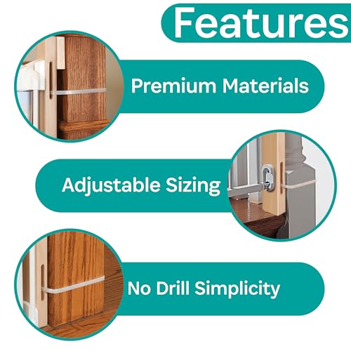 KidCo K13 Universal Gate Kit for Safety