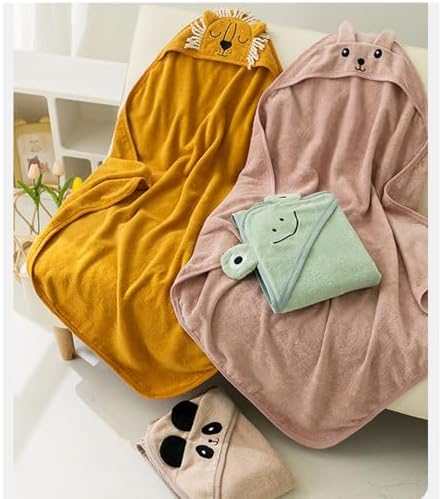 ROMASA Baby Bath Towel with Hooded Panda Design 1