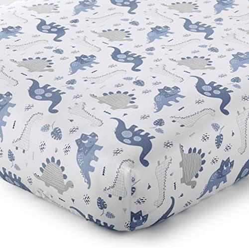 Levtex Baby Kipton Crib Sheet - Blue Grey White