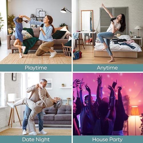 GE LED Speaker Light Bulb 3 Pack Bluetooth Soft White Remote Included