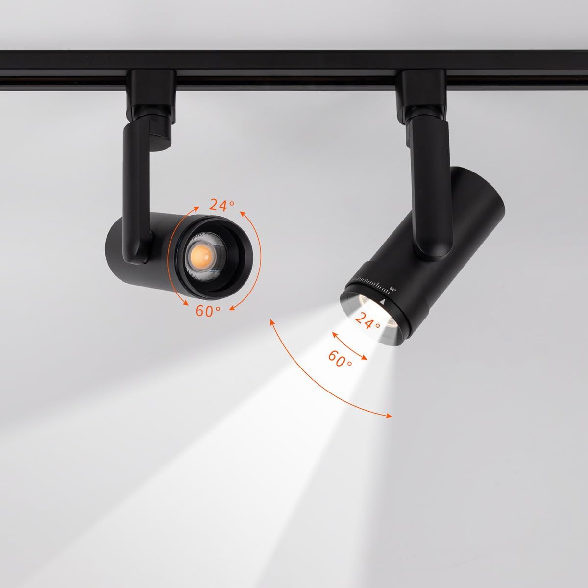 Mirrea LED Track Light Heads Pack of 3