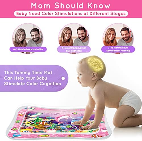 Infinno Tummy Time Water Mat for Babies 1