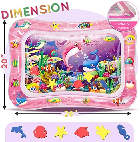 Infinno Tummy Time Water Mat for Babies 1