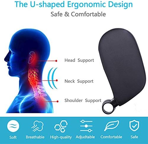 JEWUNO Car Headrest Pillow 360 Adjustable