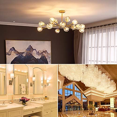 AHEVO 10W 12V Warm White Halogen Bulb G4 Bi-Pin 10 Pack