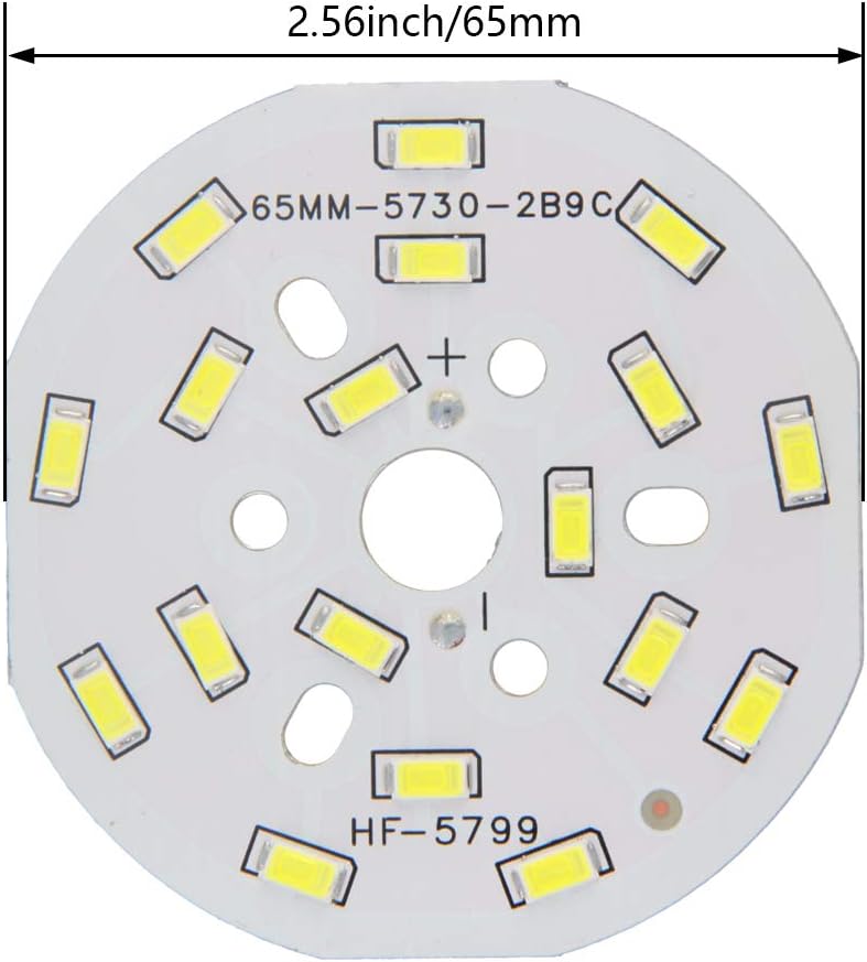 Othmro 10Pcs 65mm Dia High Power LED Chip Bulb