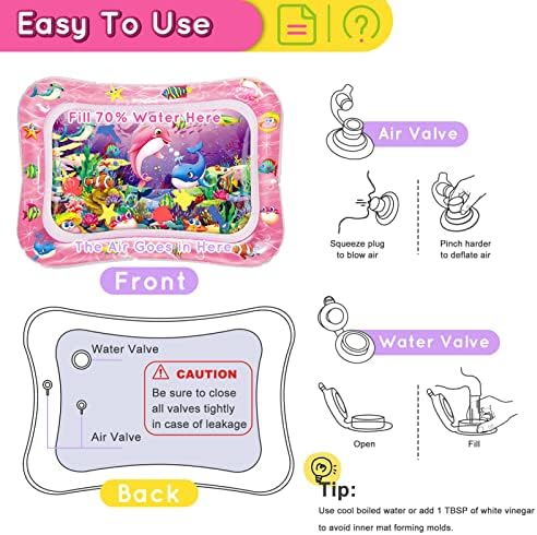 Infinno Tummy Time Water Mat for Babies 1