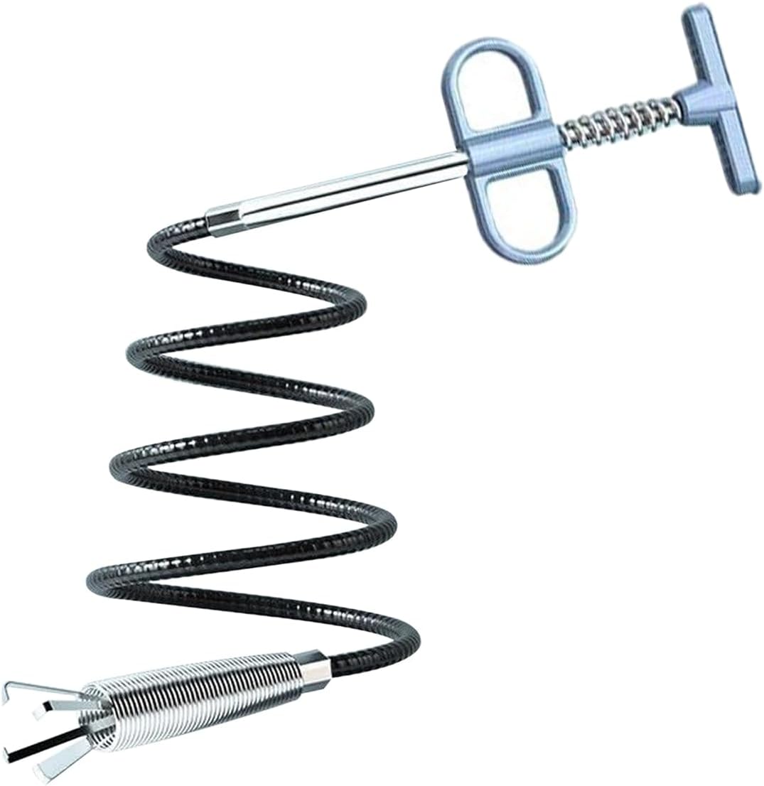 ANLEBUY Drain Snake Hair Clog Remover 120 Inch Flex Tool