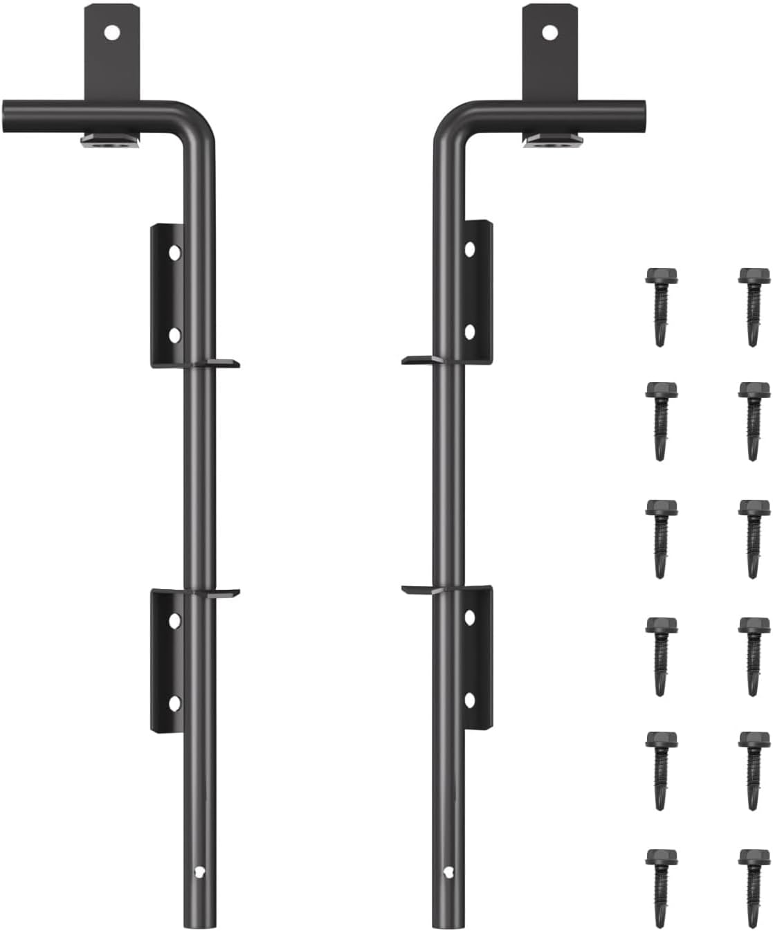 18 Gate Drop Rod with Black Plastic Coating 1