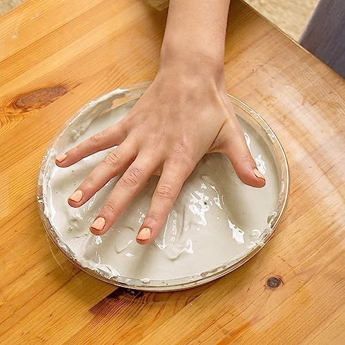 Creative Roots Handprint Stone Kit with Paints and Mold 1