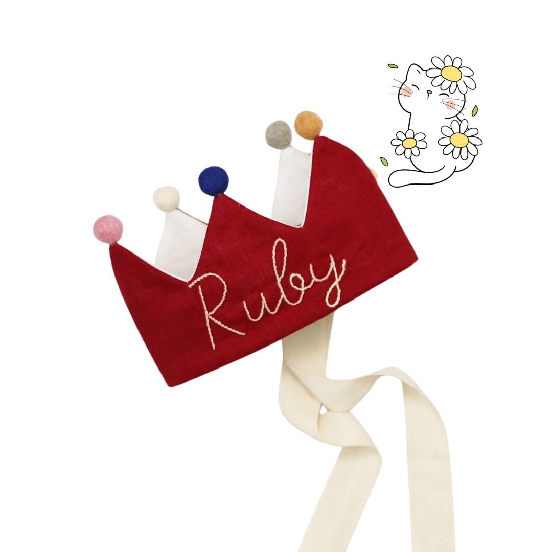 Personalized Baby Birthday Crown 149x37 Inches