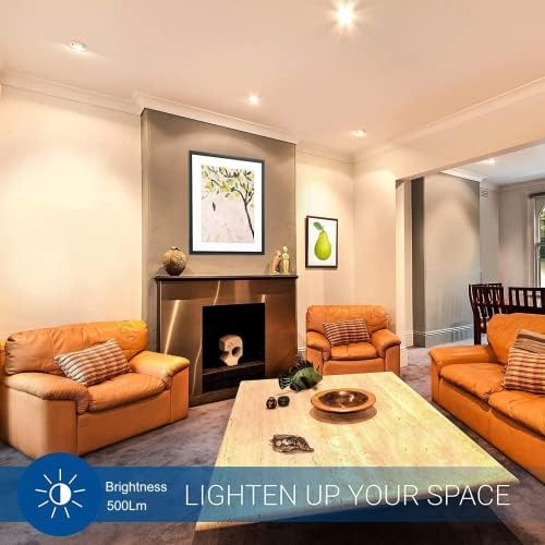 LIGCAS 50Watt Dimmable Halogen Bulbs MR16 GU10 Warm White