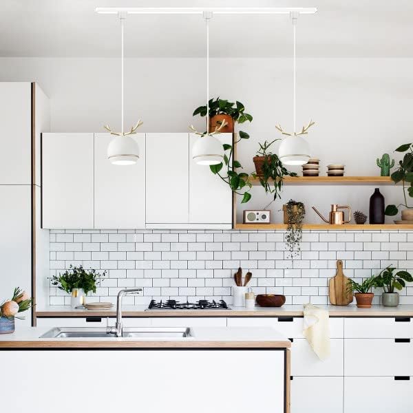 Dimmable Metal Handle Pendant Light 32 Ft