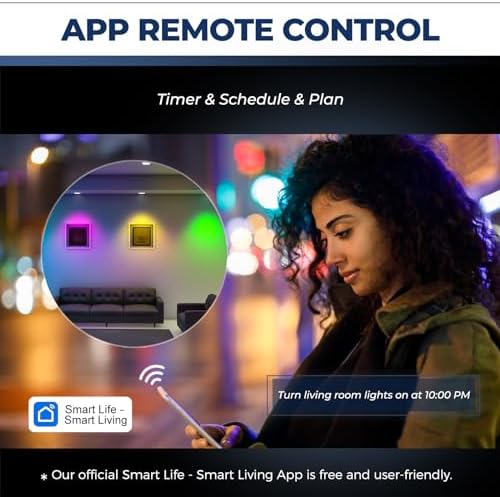 GU10 Smart LED Bulbs 50W Equivalent 4PCS