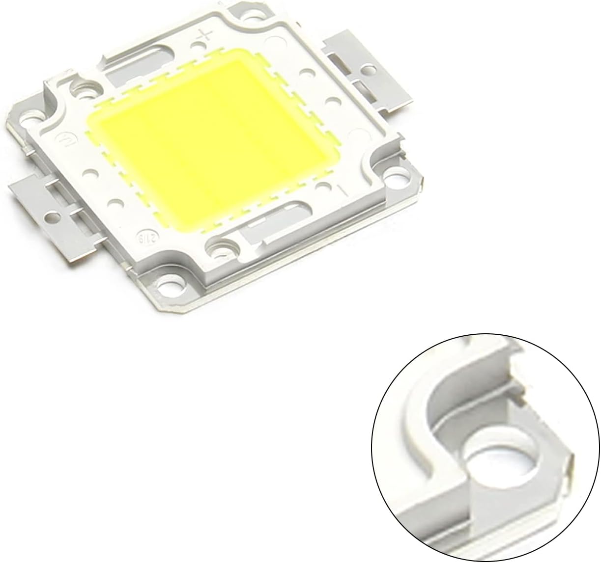 Othmro 52x46mm 20W COB LED Bulb Super Bright High Power