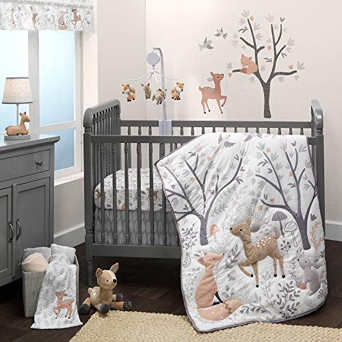 Bedtime Originals 3-Piece Crib Bedding Set Deer Park