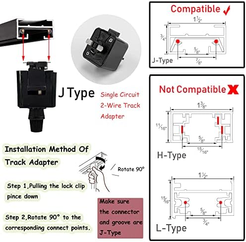 KAYYELAMP Red E26 Ceramic Base Track Pendant Light Set of Three