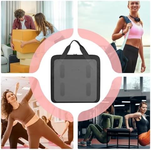 Digital Bathroom Scale Travel Case with Handle and Double Zipper