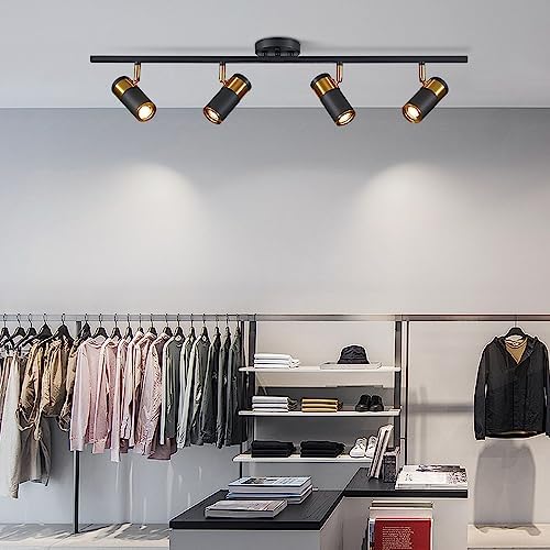 Fulesi Black Globe 3-Light Mid Century Modern Desk Lamp