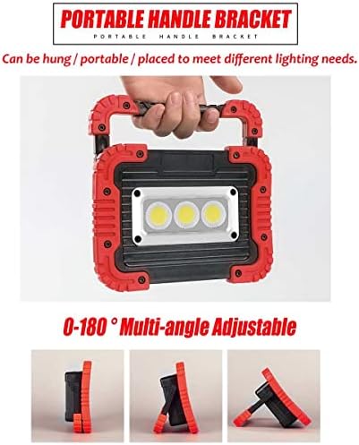 DHAEY 380W LED Portable Spotlight Camping Light