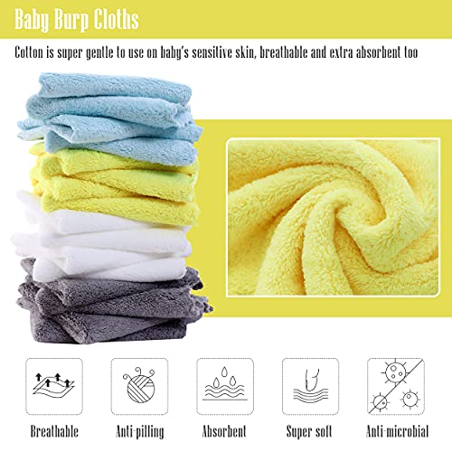Cute Castle Ultra-Soft Baby Washcloths 16 Pack
