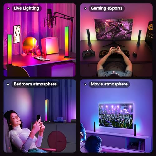 Benedi RGB Light Bar Smart LED Lights for Bedroom and Gaming