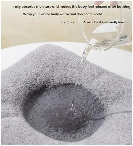 Vivapeta Baby Towel with Hood Closed Eye Moose Design