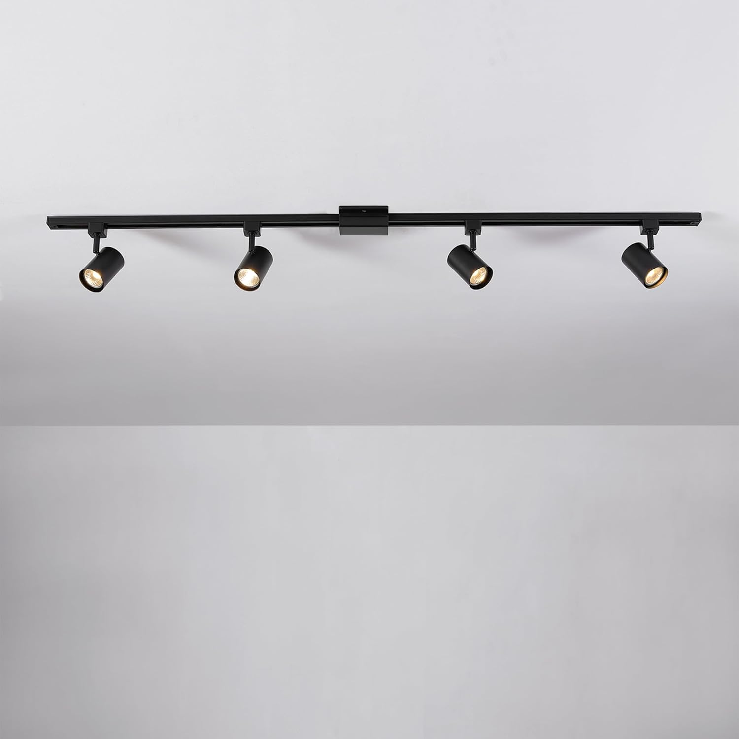 Globe Electric Tribeca 4-Light Track Lighting Kit Matte Black