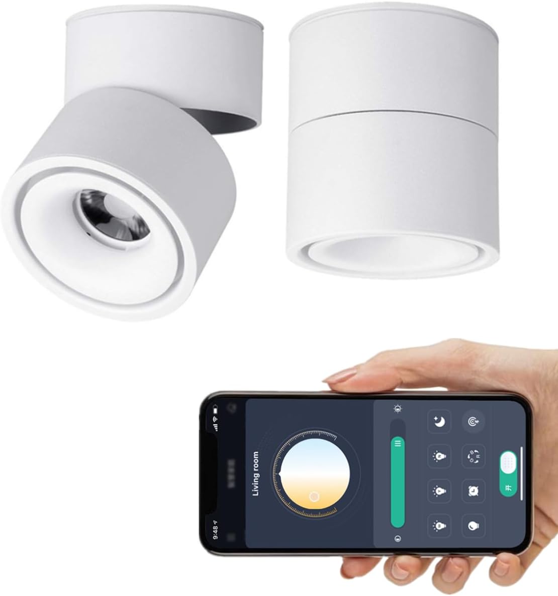 Yodaba Dimmable Smart LED Ceiling Spotlight