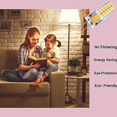 Lxcom Lighting G4 Mini LED Bulb 4 Pack 25W 3000K Warm White