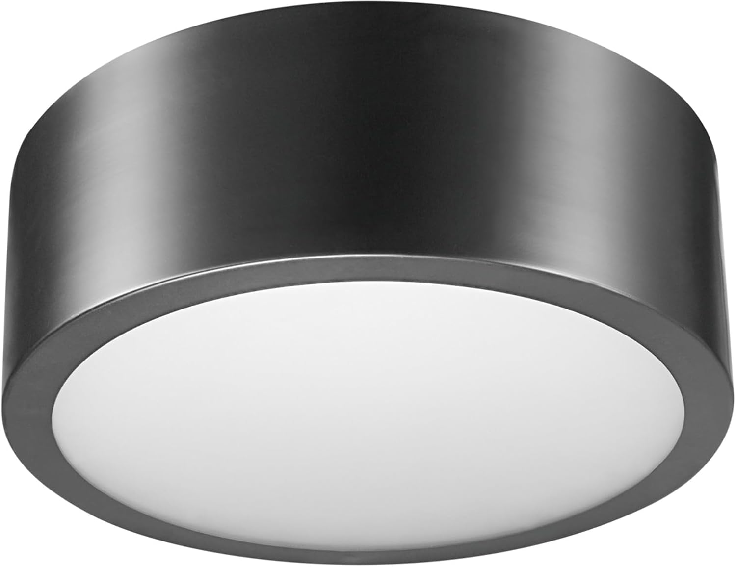 Globe Electric Edinburg LED Flush Mount Ceiling Light Black Iron Finish 1
