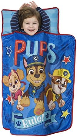 Paw Patrol Toddler Nap Mat Set with Pillow and Blanket 1
