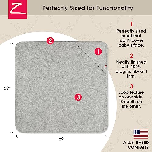 Zutano Organic Hooded Baby Towel Set