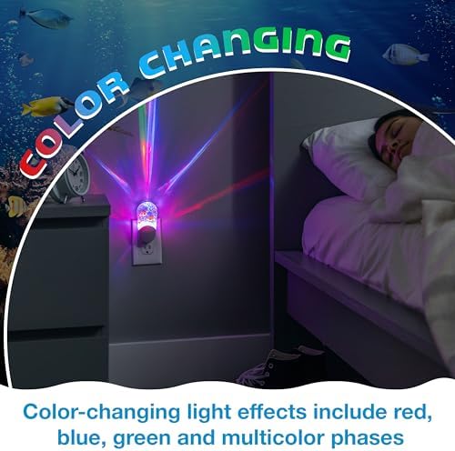 Lights By Night Tropical Aqualites LED Night Light