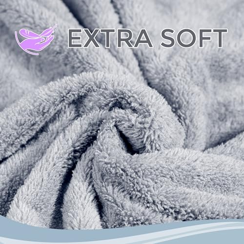 Iolys Hooded Baby Bath Towel 41x41 Large Grey