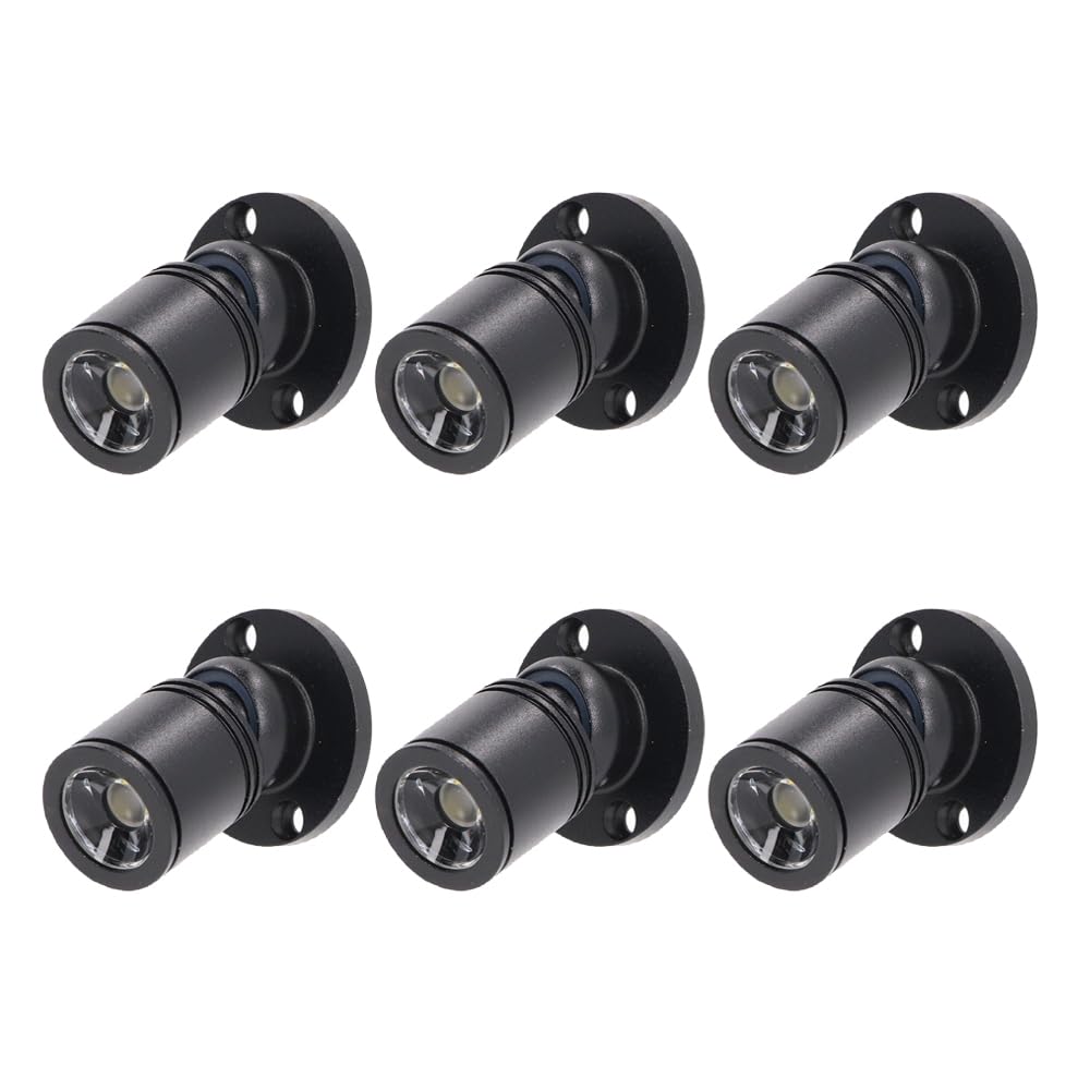 KONPWAY 12V Dimmable LED Mini Spotlights - 15W Pack of 6