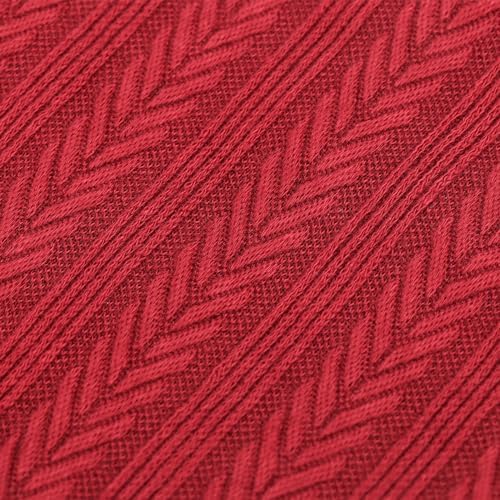 AQOKKA Newborn Receiving Blanket Set with Bow Hat Mittens