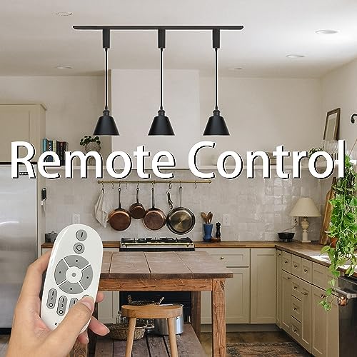 SKIVTGLAMP Remote Control Track Pendant Lamp with Adjustable Length