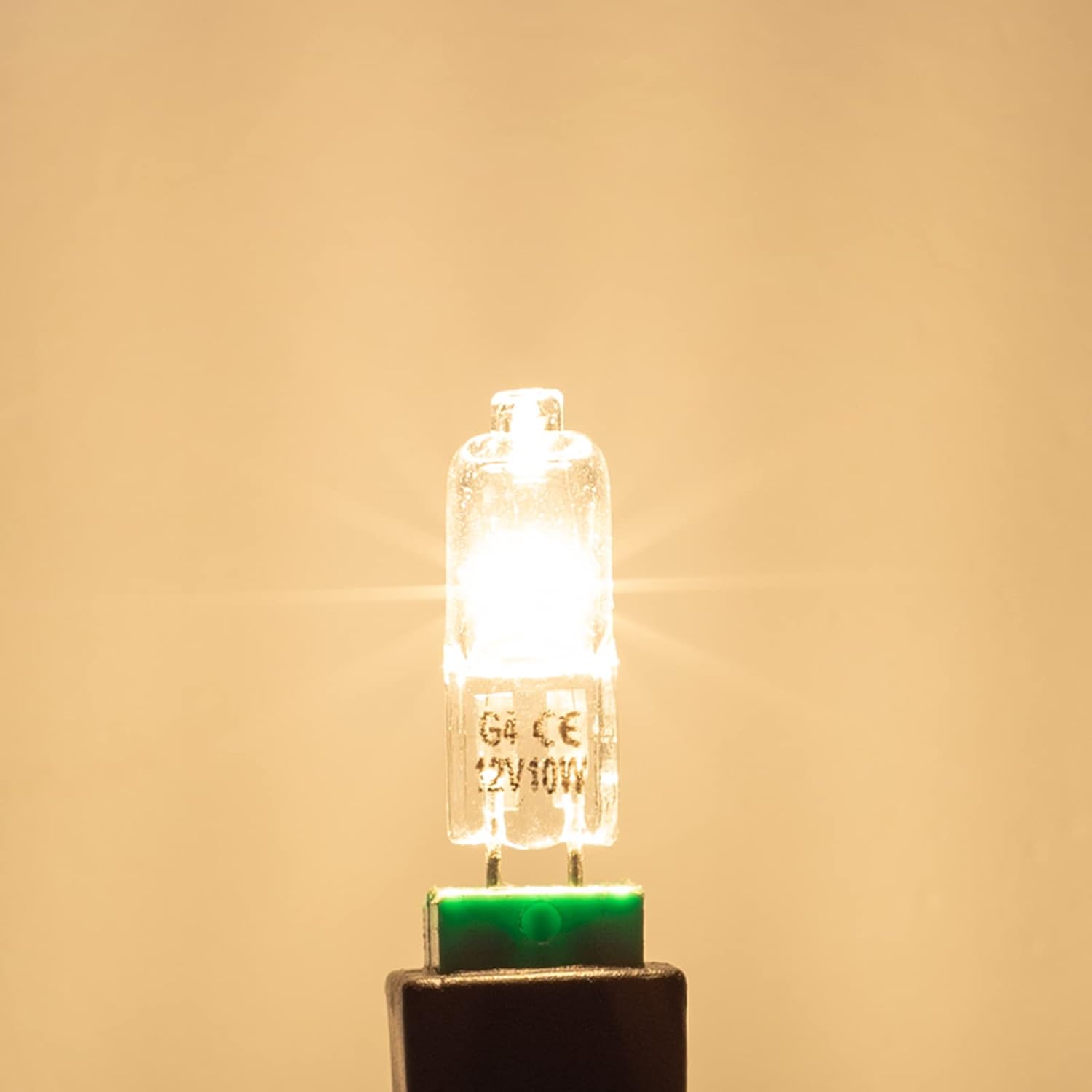 EKSAVE 10W Halogen Bulbs G4 12V 12 Pack Dimmable