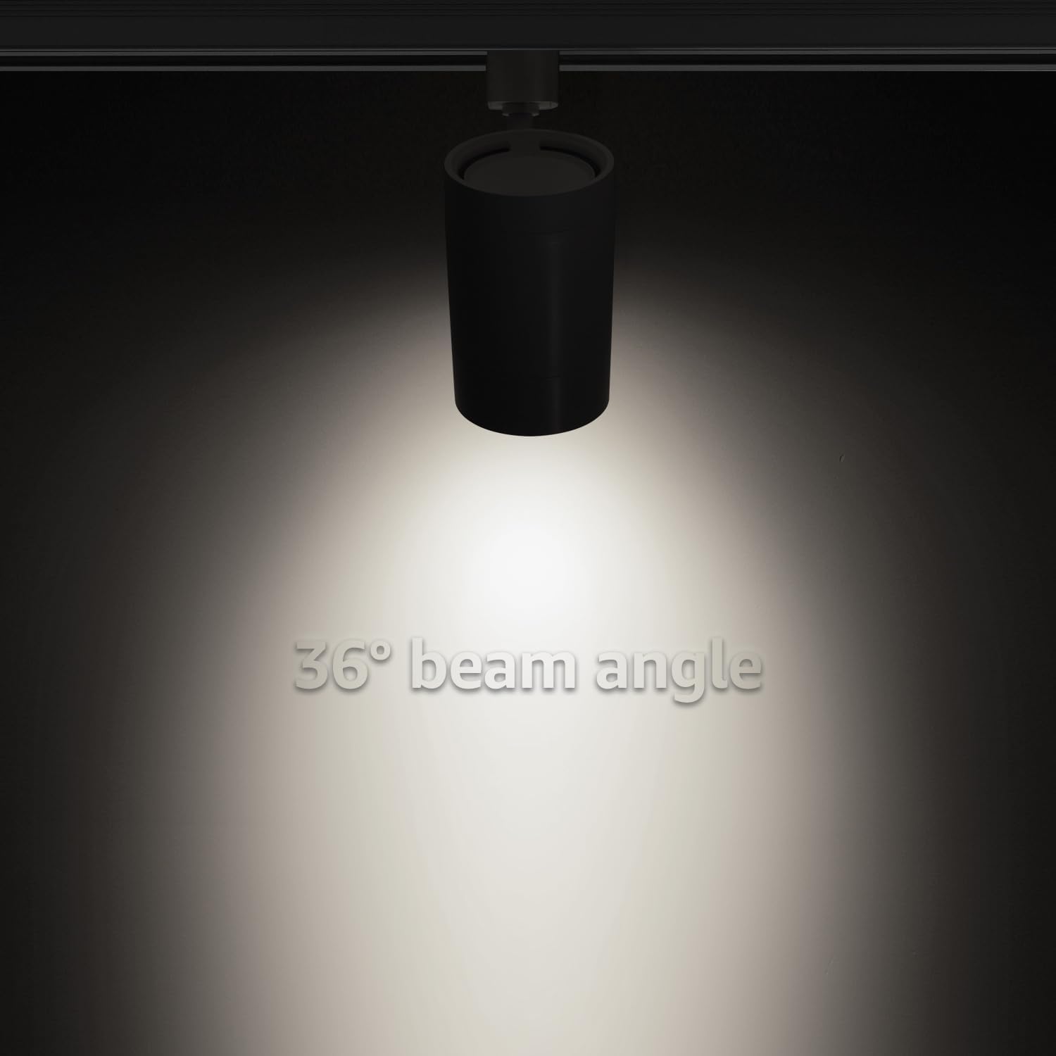 LEONLITE 175W LED Track Light Heads 36 Dimmable Pack of 4